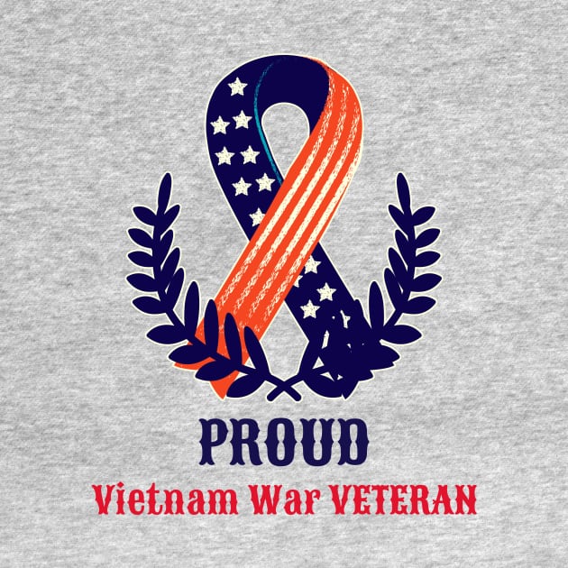 Proud Vietnam War Veteran by CasualTeesOfFashion